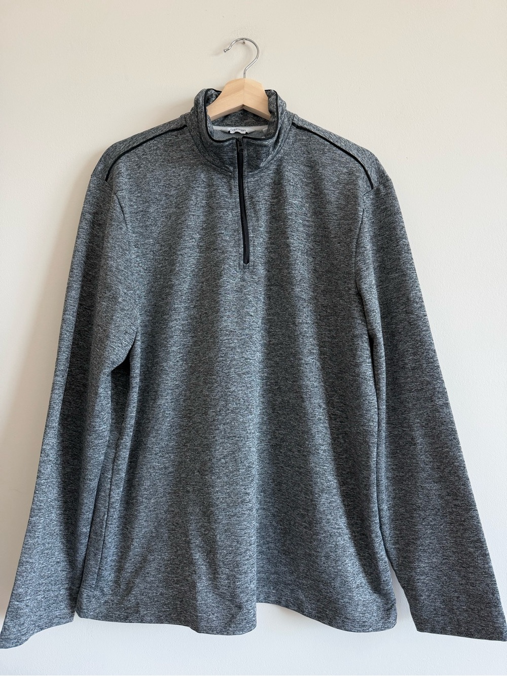 Calvin Klein Quarter Zip Long Sleeve Sweatshirt